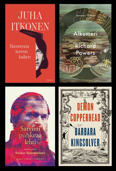 Kaarlen palkinnot kirjailija Juha Itkoselle, tietokirjailija Noora Vaaralalle ja suomentaja Antero Tiittulalle