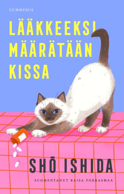 Healing fiction on maailmankirjallisuuden uusi trendi: japanilainen hittikirja Lääkkeeksi määrätään kissa (Gummerus) on käännetty yli 30 kielelle