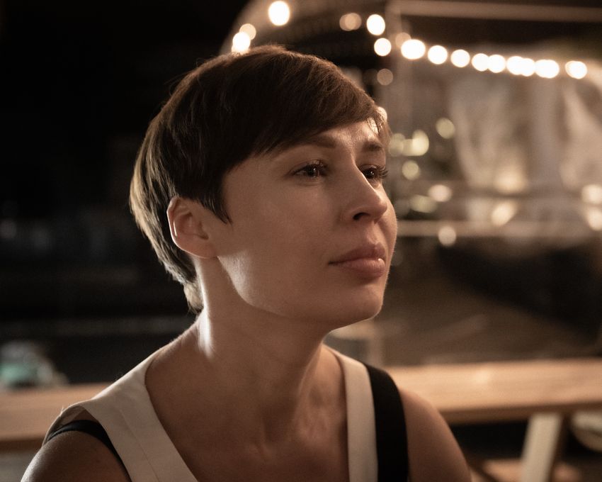 Kirjallisen menestysromaanin Ukrainan historiasta kirjoittanut Sofija Andruhovytš Helsingin kirjamessuille