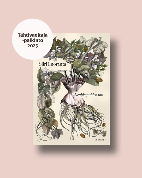 Vuoden 2025 Tähtivaeltaja-palkinto Siiri Enorannan romaanille Keuhkopuiden uni