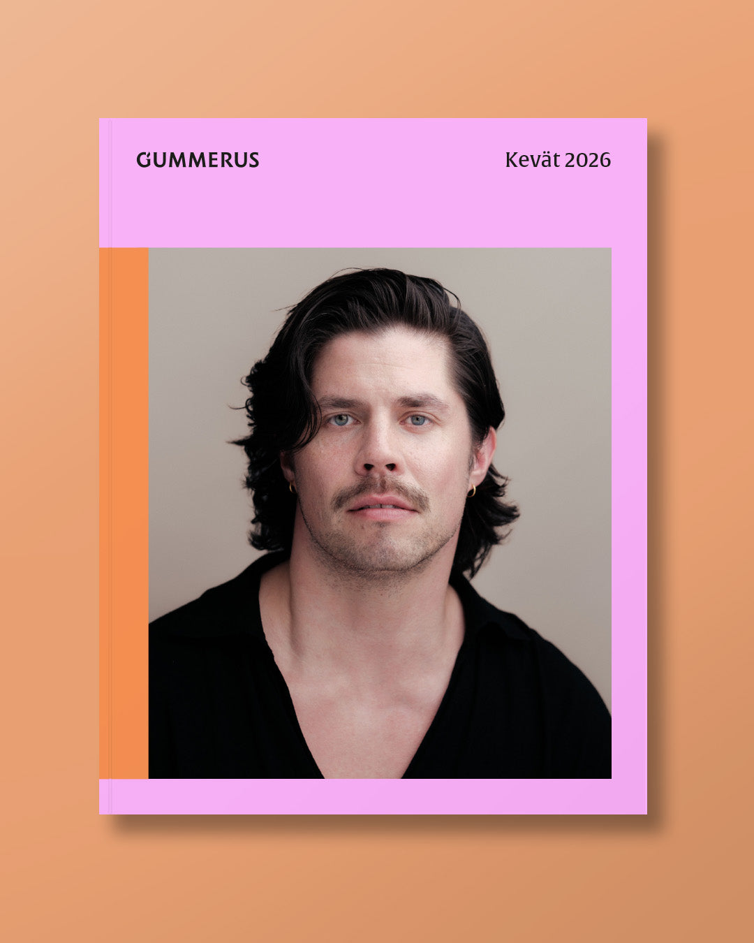 Gummerus kevät 2026 kannessa Markku Haussila
