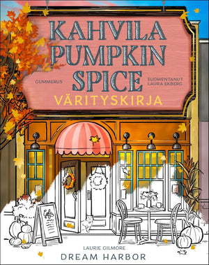 Kahvila Pumpkin Spice värityskirja